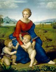 Raffaello Santi: Madonna in the greenery - Madonna a zöldben